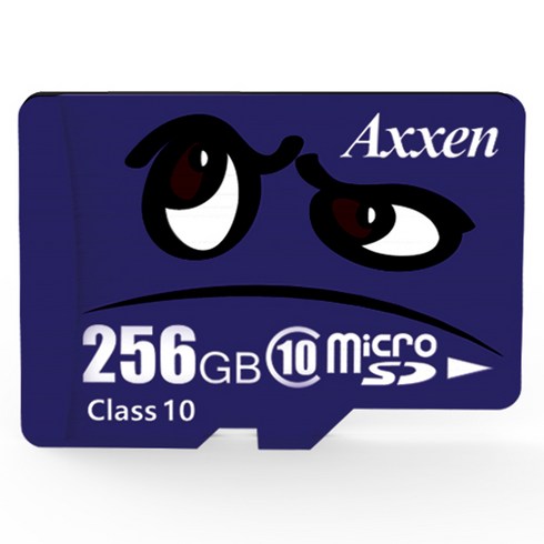 액센 프리미엄 캐릭터 마이크로 SD카드 MSD, 256GB, 1개
