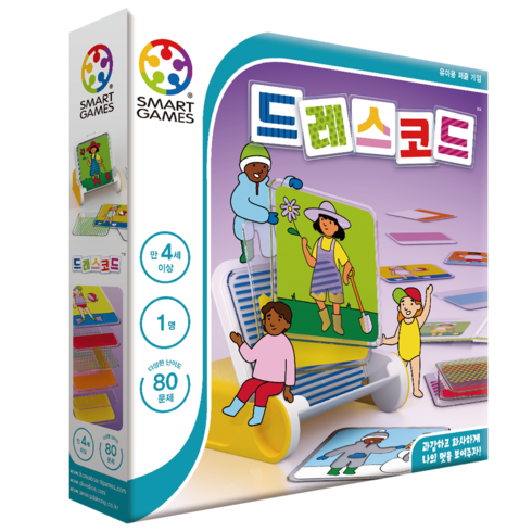 스마트게임즈 코리아보드게임즈 드레스 코드, 혼합색상, 1개