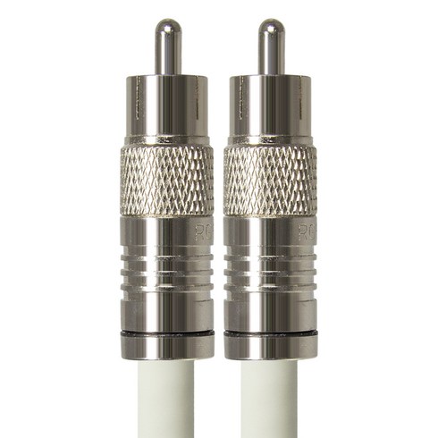 마하링크 국산 디지털 오디오 RCA Coaxial 동축 케이블 화이트, MLZ-WCX500 (50m), 1개