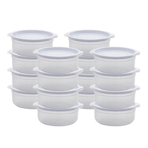 가쯔 심플쿡 냉동밥 전자렌지용기 라이트그레이, 16개, 600ml