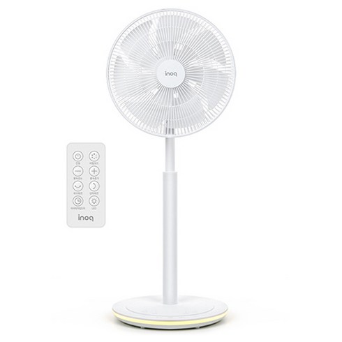 이노크아든 스마트 무드등 3D회전 BLDC 스탠드 선풍기 35cm(14인치), IA-D200