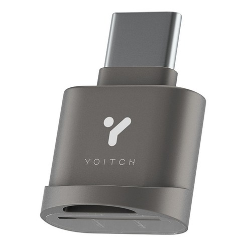 요이치 USB2.0 MicroSD 카드리더기 블링크2.0C, YG-CRM200, 혼합색상, 1개