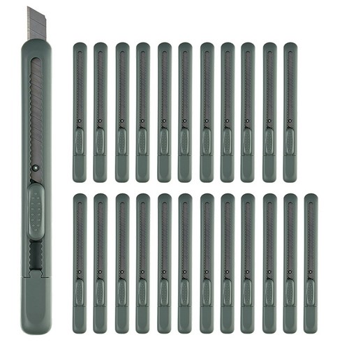 롭다 커터칼, Sage Green, 24개
