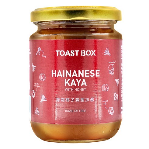 토스트박스 하이난 카야잼, 1개, 250g