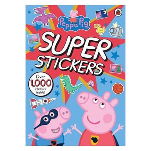 Peppa Pig Super Stickers Activity Book, Ladybird