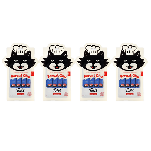 닥터펠리스 고양이 포캣츄 짜먹는 간식 4p, 참치, 56g, 4개