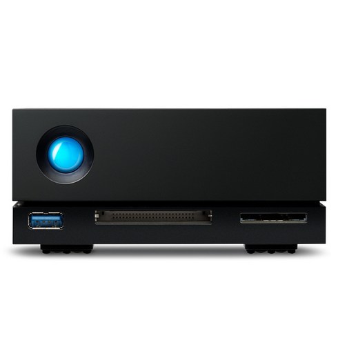 씨게이트 LACIE 1big Raid USB C 외장하드 STHS4000800, 블랙, 4TB