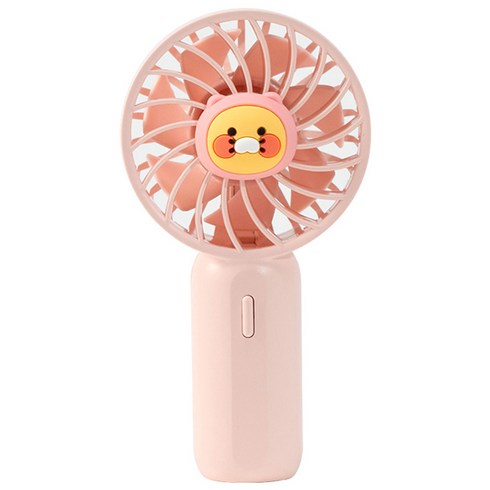 카카오프렌즈 포켓 휴대용 핸디 선풍기, P24-FAN01, 핑크춘식이