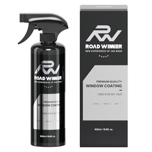 로드위너 차량용 유리창 발수코팅제, 500ml, 1개