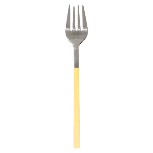 메종오브제 시에르 딜라잇 커트러리 티포크, 버터옐로우, 1개