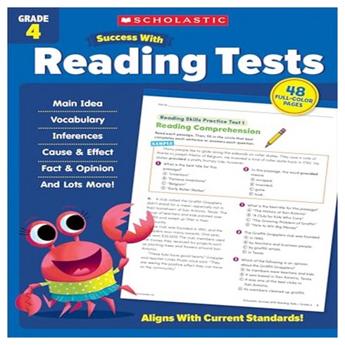 Success with Reading Tests 4, 스콜라스틱