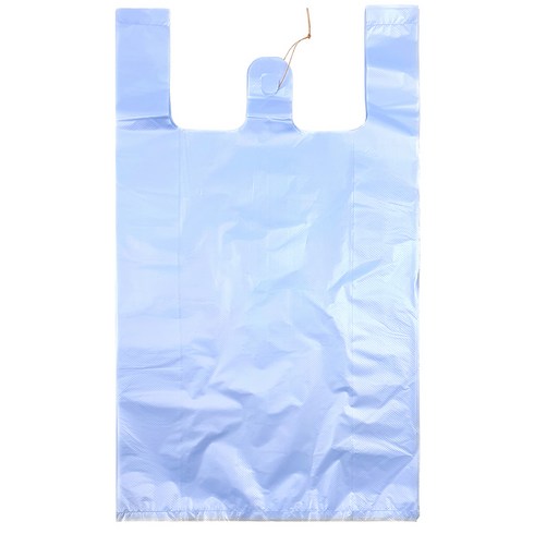 월드크린 손잡이 이불 비닐봉투 하늘, 50L, 100개