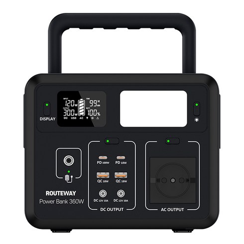 루트웨이 파워뱅크 360W, PB360W, 블랙