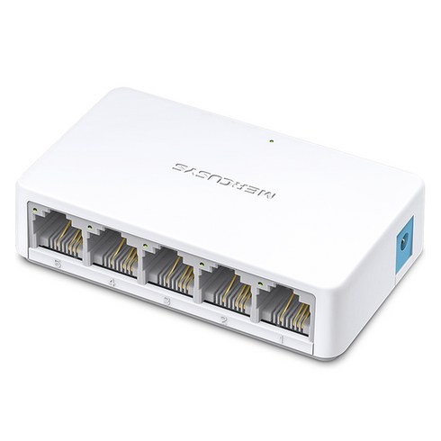 머큐시스 10 / 100Mbps 5포트 데스크탑 스위치, 1개, MS105