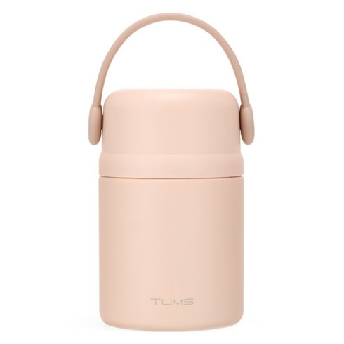 텀스 슈슈 핸들 푸드자, 피치, 650ml, 1개