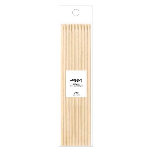 대나무 산적꽂이 18cm, 1개, 50개입