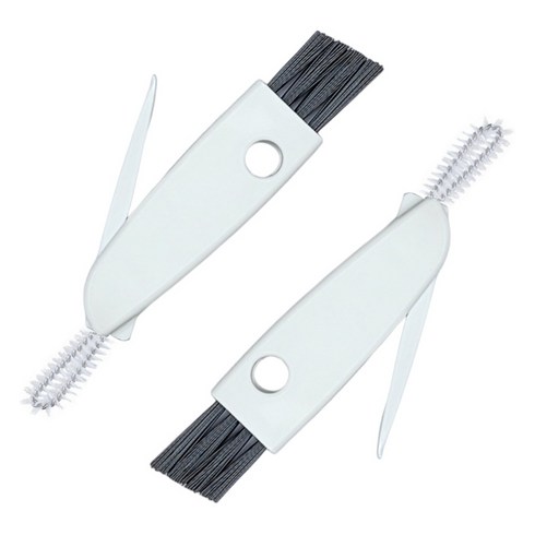 주앤지 다용도 3 in 1 틈새 세척솔, 혼합색상, 2개