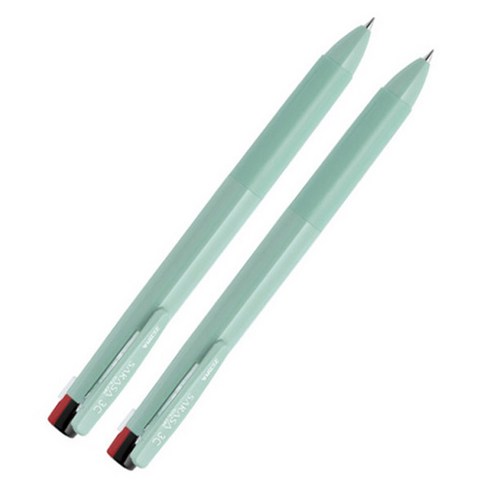 사라사 클립 3색 펜 0.4mm, 모스그린, 2개