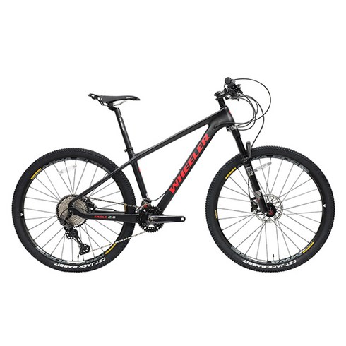휠러 이글2.0 MTB 알루미늄 디스크 브레이크 11.5kg 신장 160cm~180cm, 블랙레드, 69.8cm(27.5인치)
