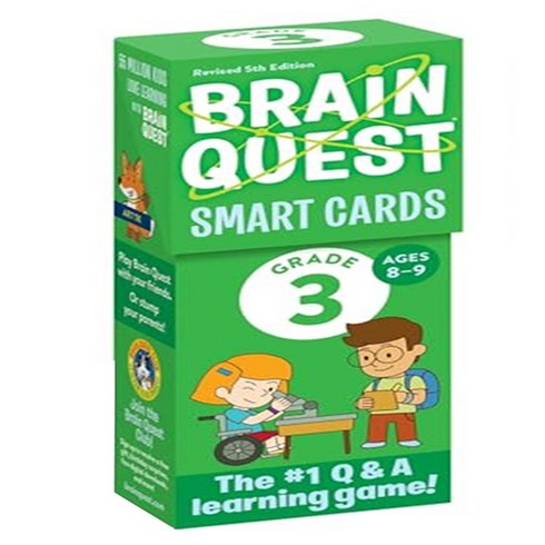 Brain Quest 3rd Grade Smart Cards, Workman Publishing