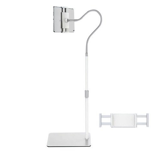 위니즈 높이조절 자바라 스탠드 거치대 155cm, 화이트, WZTSH034W, 1개