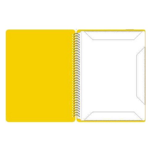 문구담 수정가능 A4 악보파일 30페이지 60p, 옐로우, 1개