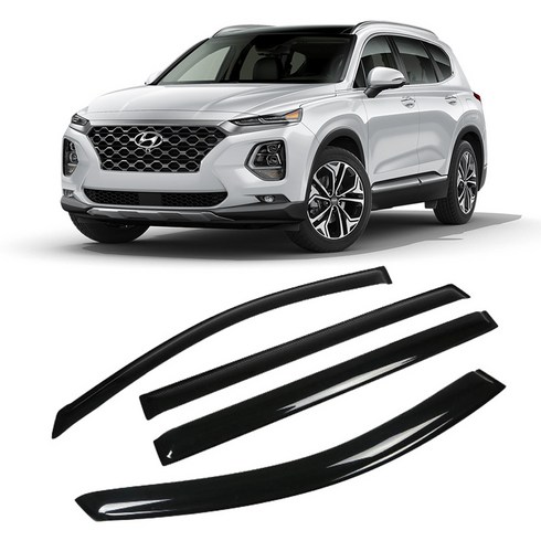 리드홈 스모그 차량용 썬바이저 4p, 싼타페 TM