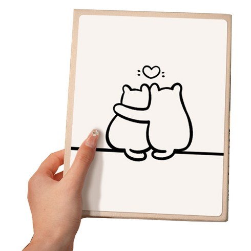 데이소이 해피 메모리 사진앨범 세로 13.9 x 18.6 cm, 04 러브, 100매