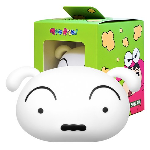 벨르아망 흰둥이 빅페이스 리필형 차량용 방향제, 1개, 화이트 로즈