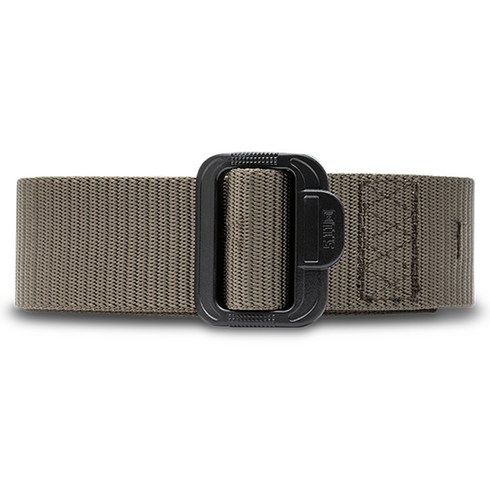 5.11택티컬 플라스틱 버클 TDU 전술 벨트 4.4cm, 레인저 그린, 1개
