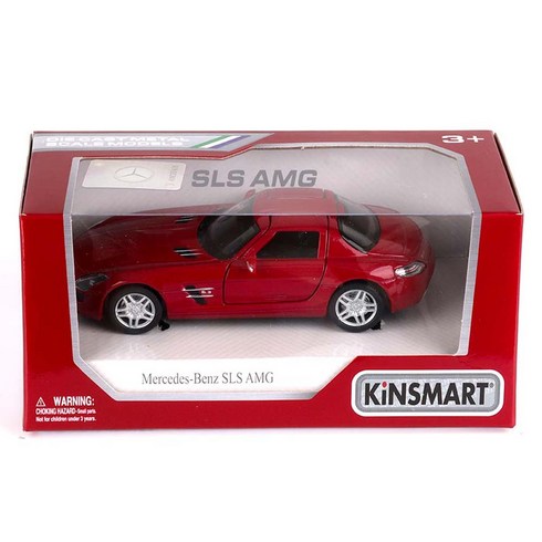 킨스마트 벤츠 SLS AMG 완구 KT5349, 레드, 1개