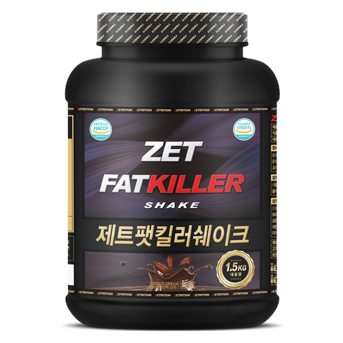 제트리션 제트팻킬러쉐이크 더블초코, 1.5kg, 1개