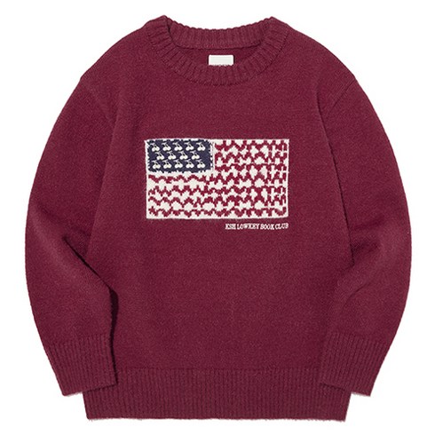 키르시 아동용 체리 USA 그래픽 니트