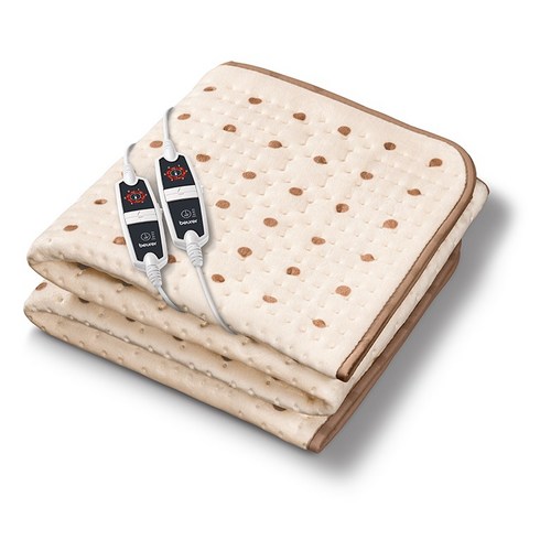 보이러 2인용 전기요 UB 162 Ivory Super soft cosy, Bigdotivory, L 150cm x W 140cm