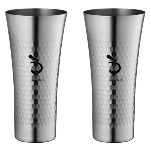 하로로 야마노 스테인 해머톤컵 380ml, 2개