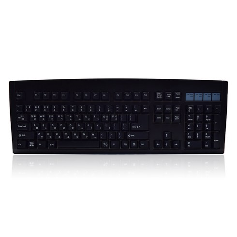 큐센 DT35 106 ABS 풀윤활 가스켓 유무선 기계식 키보드, 블랙, QSENN SEM-DT35 106, 민트축