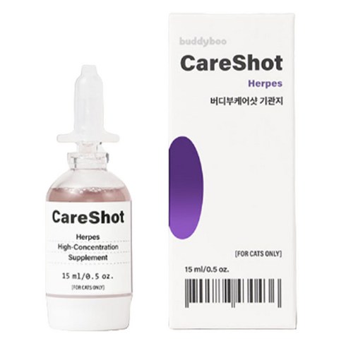 버디부 고양이 케어샷 영양제, 15ml, 호흡기/기관지, 1개