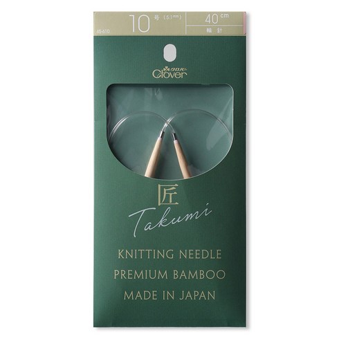 Clover 타쿠미 줄바늘 S 40cm 45-610, 1개