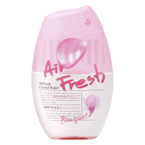 에어후레쉬 크리스탈워터 실내용 대용량 방향제, 400ml, 1개, 부케향