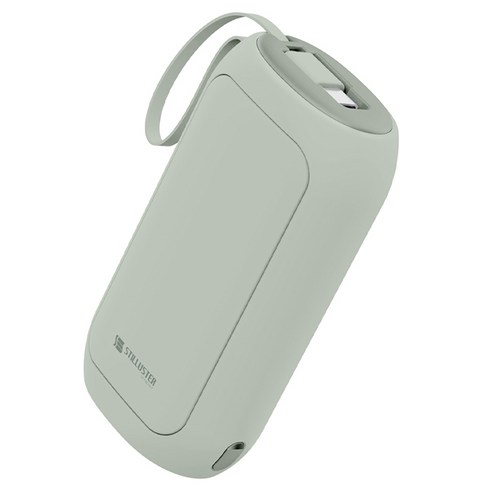 슈틸루스터 손난로 보조배터리 5000mAh, ST-PW100, 올리브