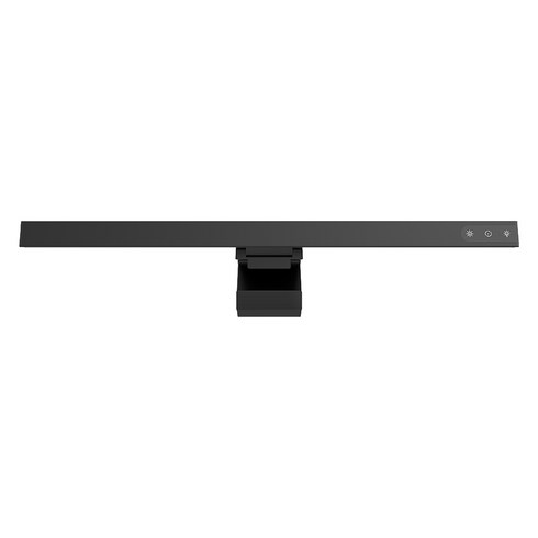 위니즈 모니터 라이트바 55cm WZ300SD55B, 유광블랙, 1개
