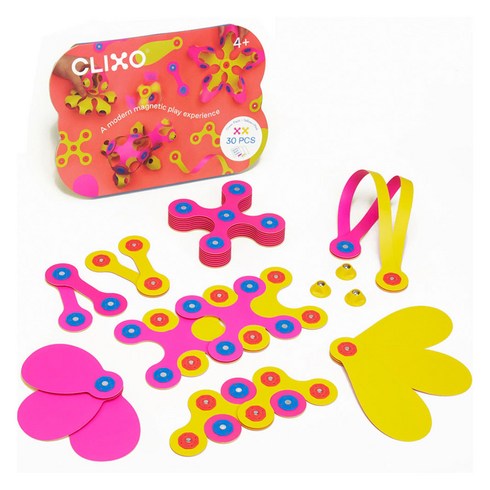 클릭소 크루팩 핑크 세트 30p CL5959, 혼합색상, 1세트