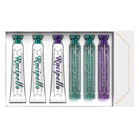 루치펠로 치약 3p + 가글 3p 세트, 1세트, 100g