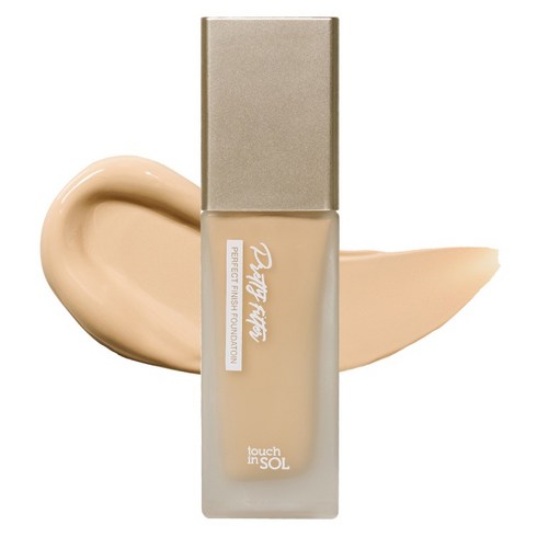 터치인솔 프리티필터 퍼펙트 피니시 리퀴드 파운데이션 35g, 1개, 1호 라이트