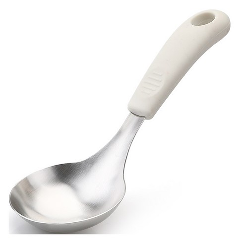 뉴비아 스테인리스 304 미니 국자, 아이보리, 1개