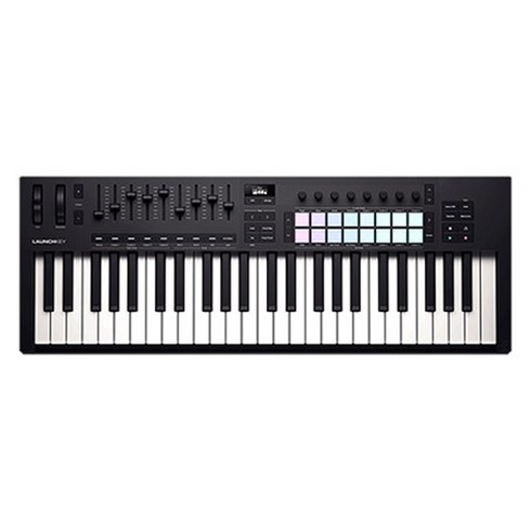 노베이션 런치키 49 마크4 미디 컨트롤러, 혼합색상, 1개, Launchkey 49 Mk4