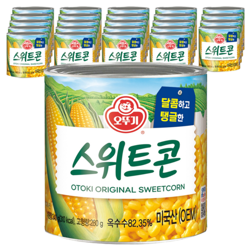 오뚜기 스위트콘 통조림, 340g, 25개