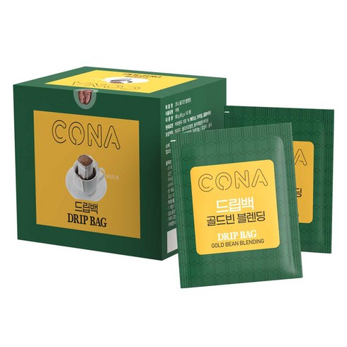 CONA 드립백 골드빈블렌딩, 8g, 10개입, 1개