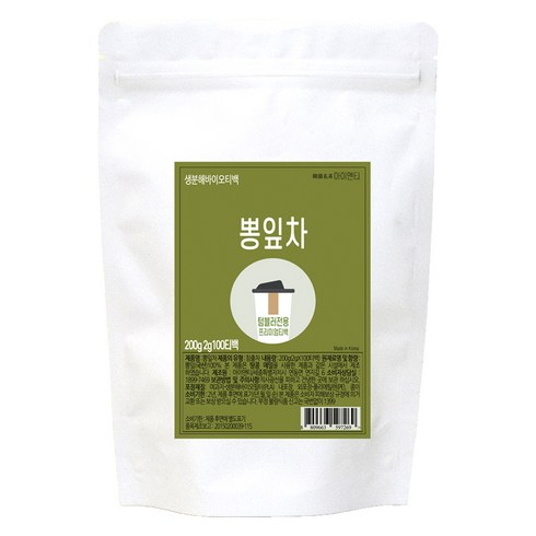 아이앤티 뽕잎차 텀블러용, 1개, 100개입, 2g