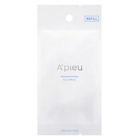 어퓨 워터락 피니셔 리필 13g, 화이트, 1개